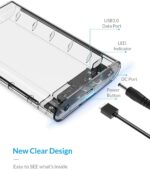 Boîtier de Disque Dur Externe 3,5 Pouces Transparent – Image 3