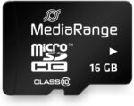 Mediarange Carte microSD 16 Go avec Adaptateur – Image 3