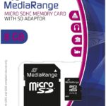 MediaRange Micro Secure Digital High-Capacity 8Go