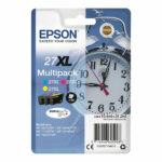 Epson 27XL - Pack de 3 - cyan, magenta, jaune - cartouche d'encre originale